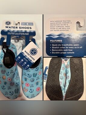 Life is Good quick dry travel water shoes / size small / 5 - 6 / 36 / NEW tags